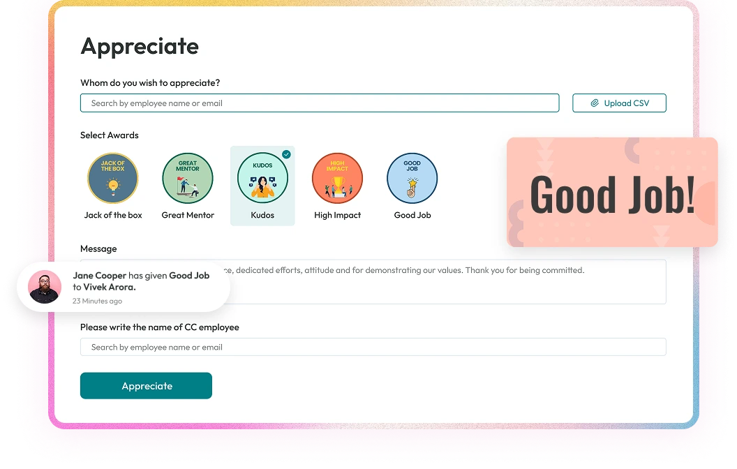 Personalized Rewards & Recognition Platform Icon
